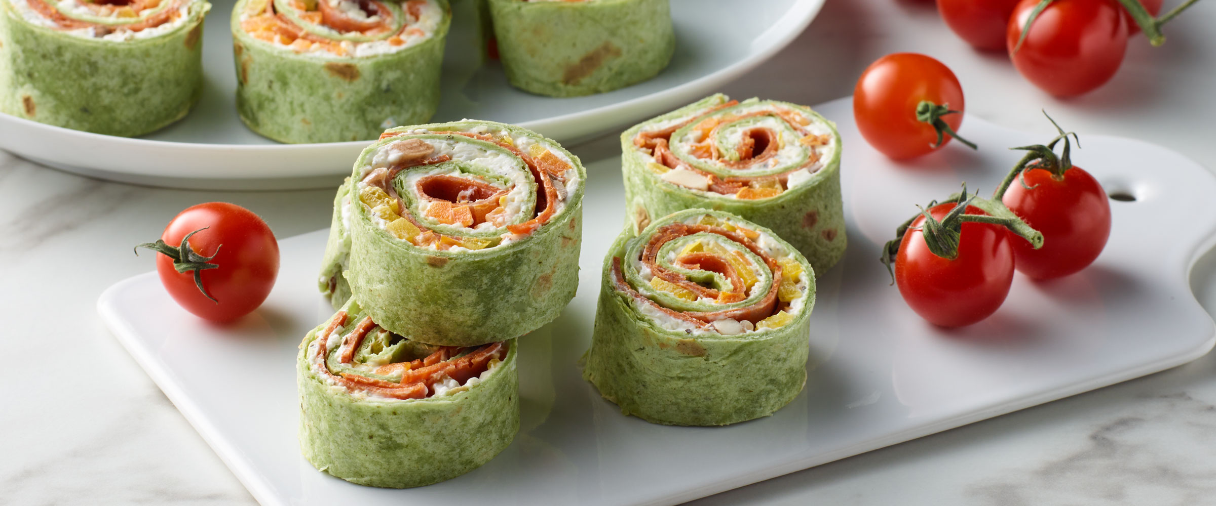 Italian Deli Pepperoni Pinwheels
