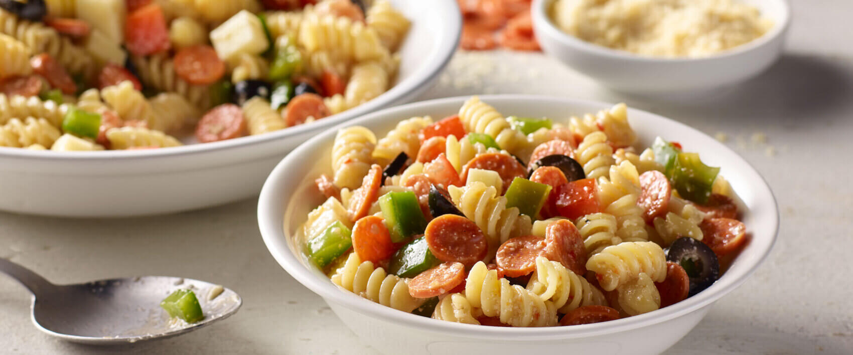 Pepperoni Minis Pasta Salad HORMEL® Pepperoni