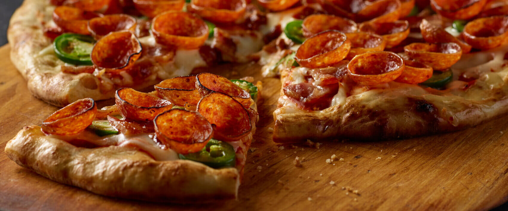 Cup N' Crisp Pepperoni Bacon and Jalapeno Pizza HORMEL® Pepperoni