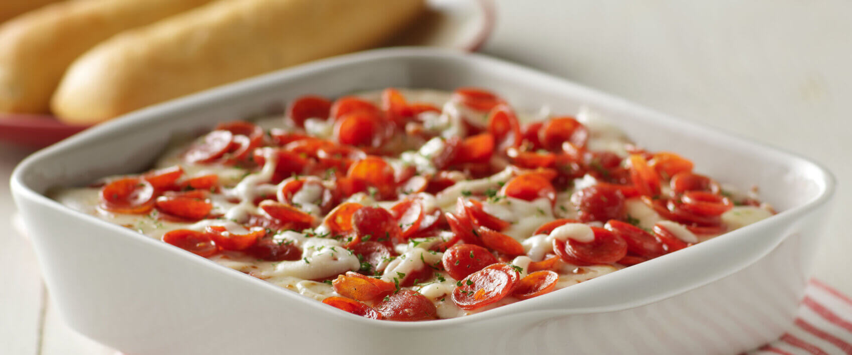 Pepperoni Minis Pizza Dip - HORMEL® Pepperoni