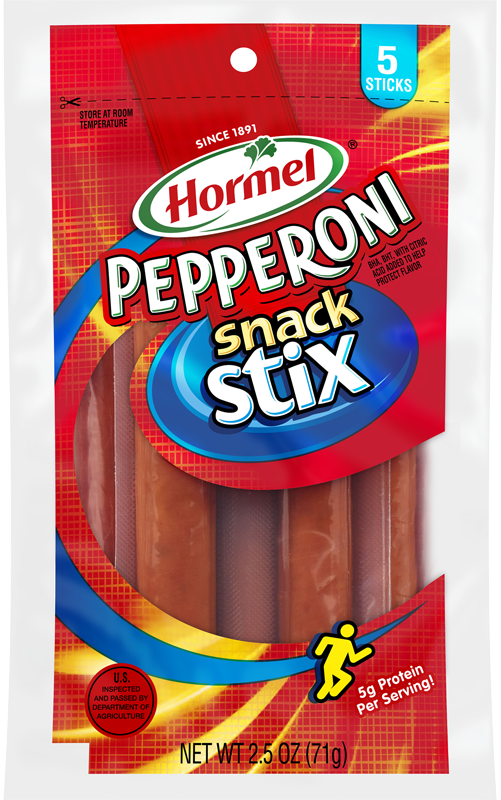Pepperoni Stix package