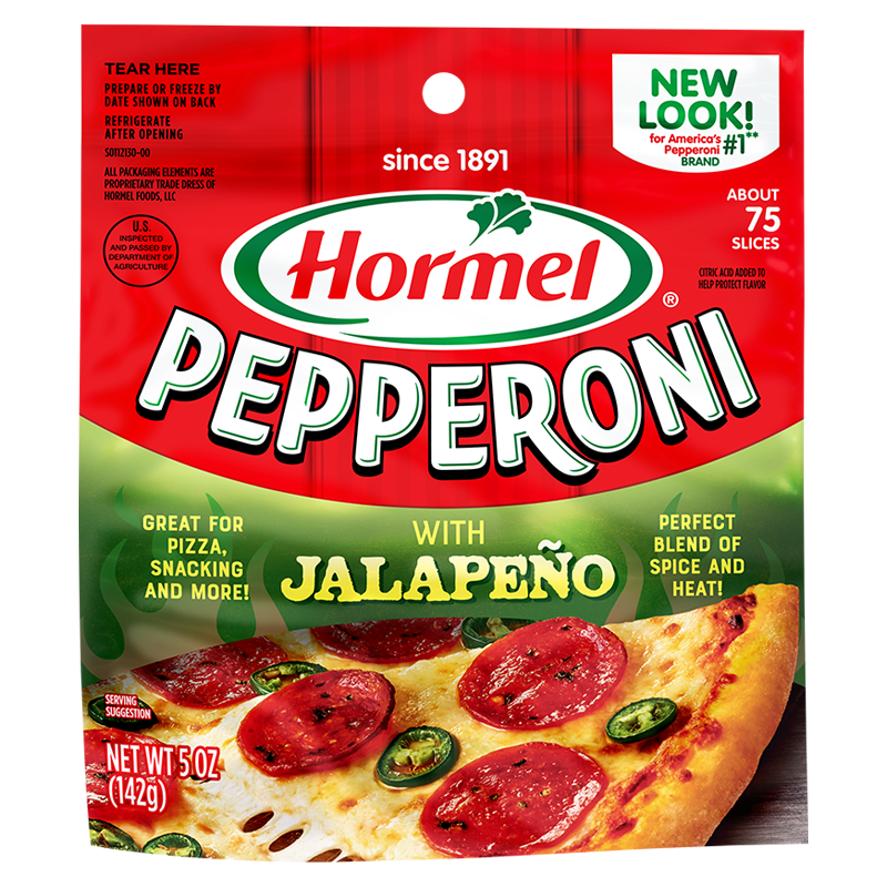 Jalapeno flavored pepperoni