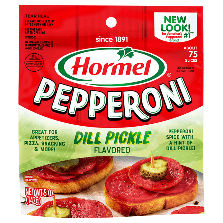 Dill Pickle Flavored Pepperoni - HORMEL® Pepperoni