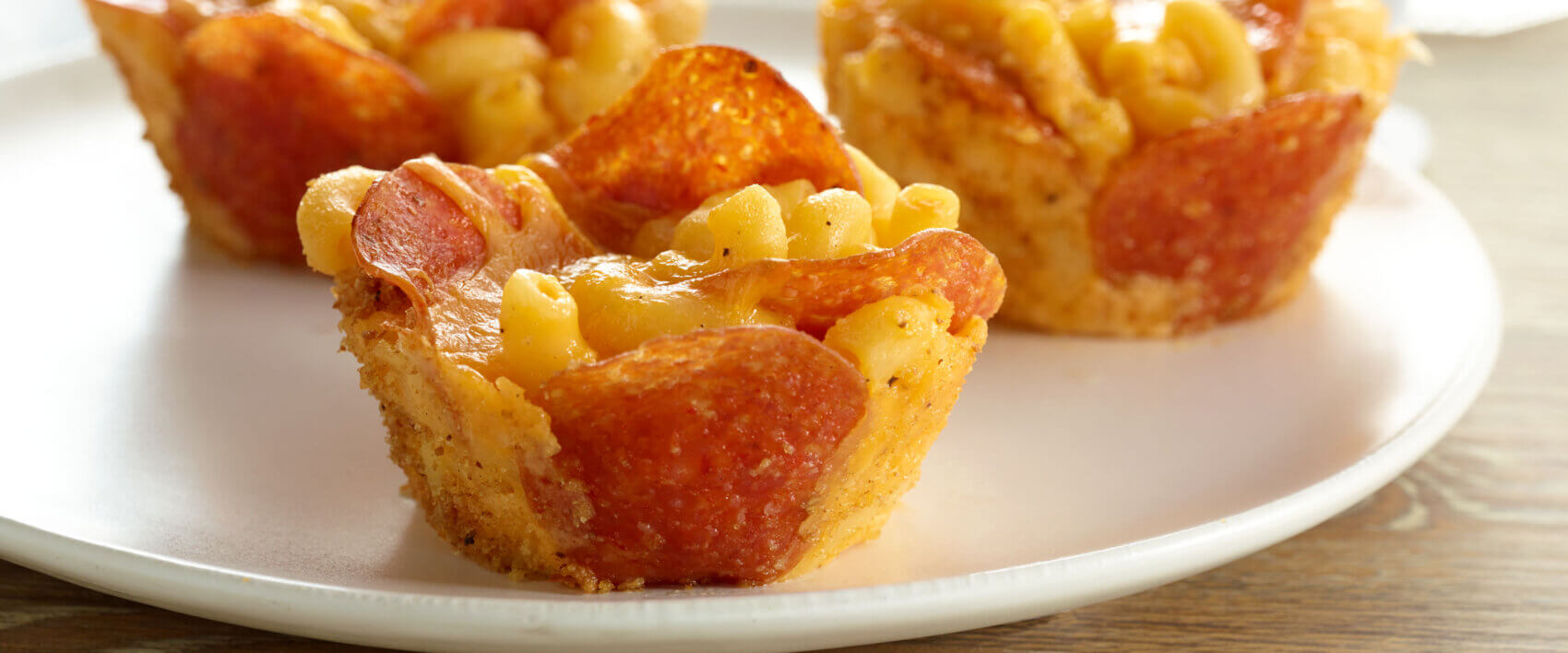 Macaroni, Cheese & Pepperoni Cups HORMEL® Side Dishes