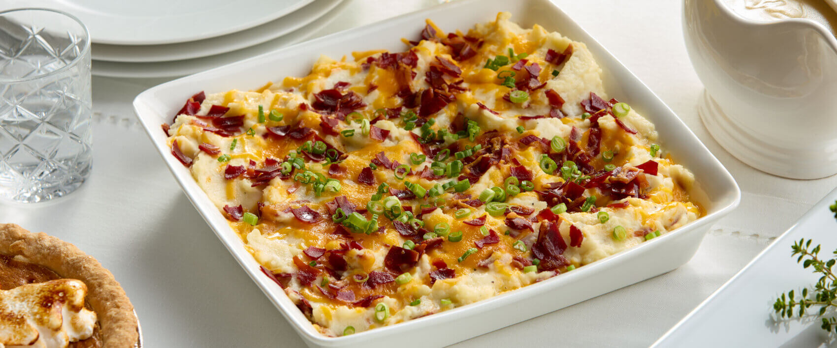 Mashed Potato Casserole with Turkey Bacon - HORMEL® Side Dishes