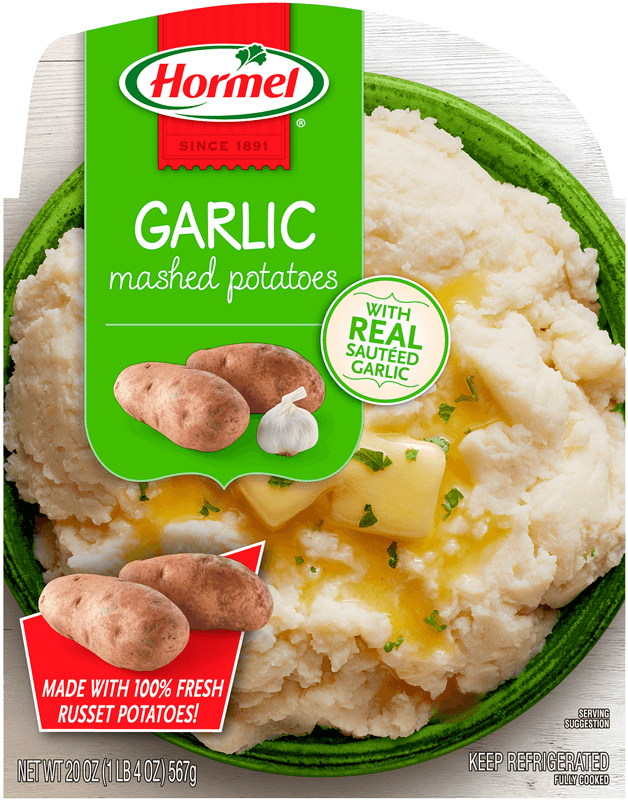 Garlic Mashed Potatoes package