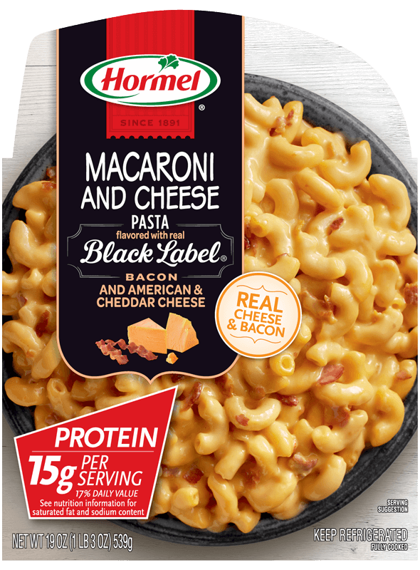 Macaroni and Cheese with bacon package