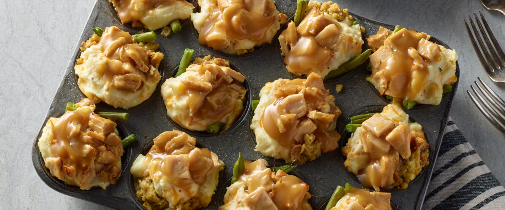 Turkey Stuffin’ Muffins - HORMEL® SQUARE TABLE™ entrees