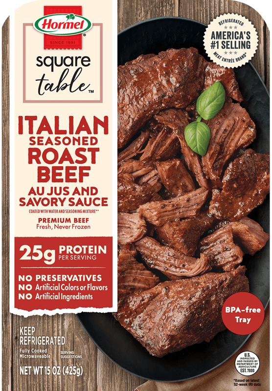 Italian Style Beef Roast Au Jus package