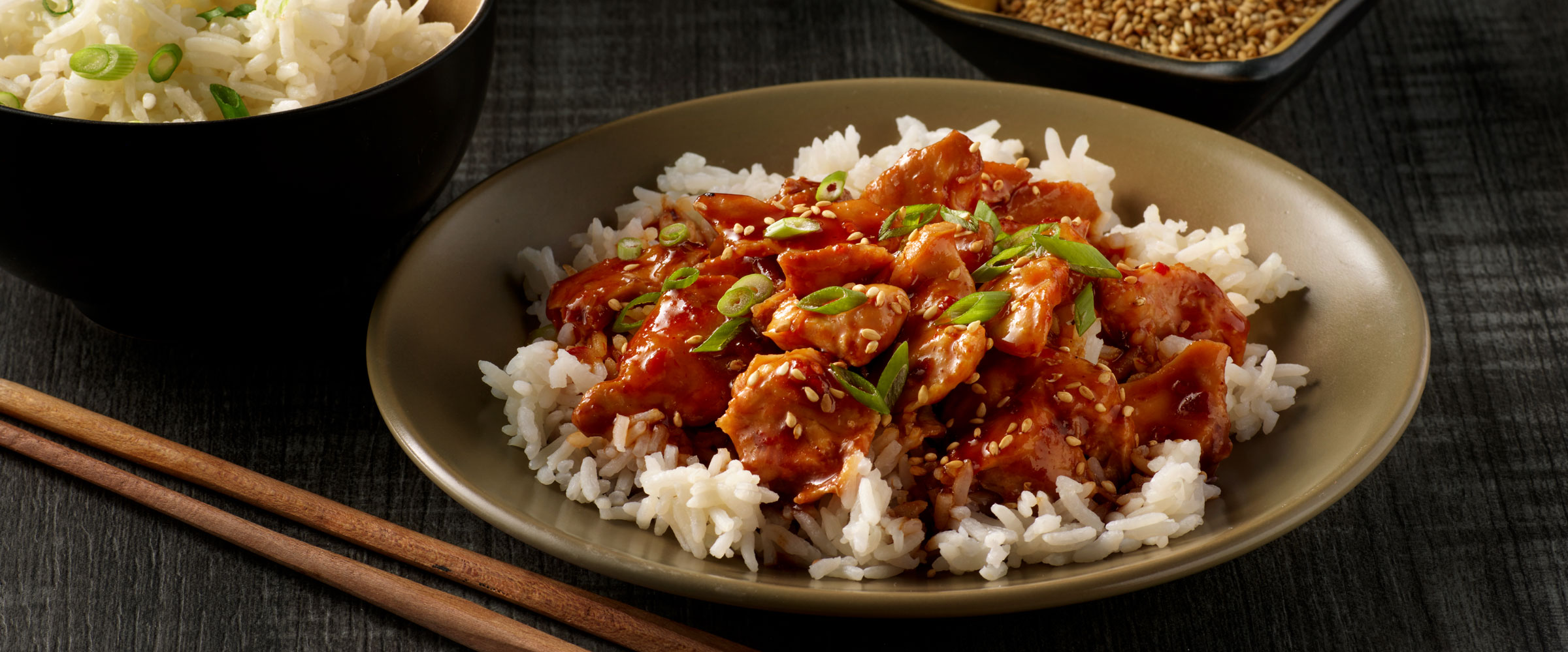 General Tso’s Chicken with Rice