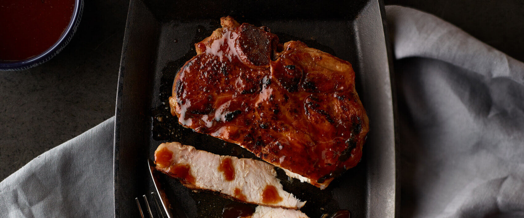 Grilled Pork Chops with Hoisin Glaze - HOUSE OF TSANG® sauces