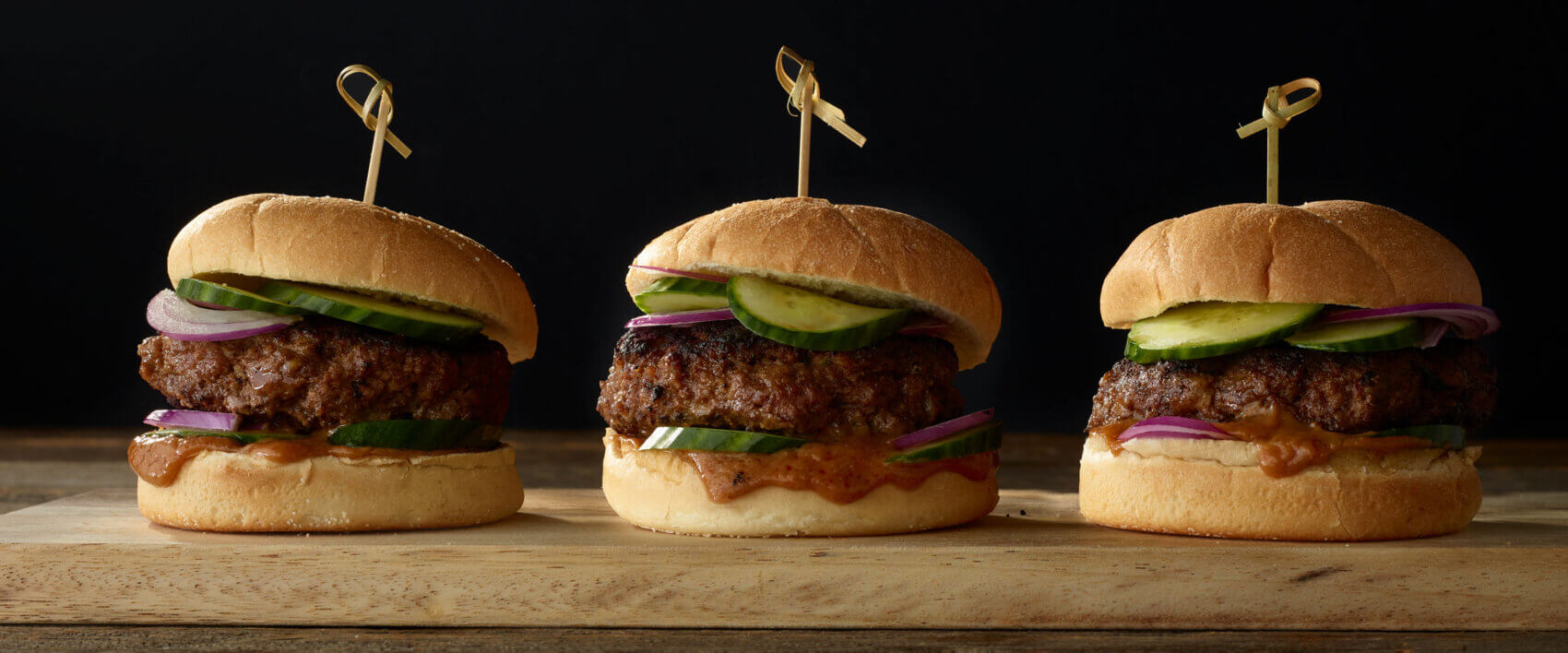 Spicy Szechuan Burgers - HOUSE OF TSANG® sauces