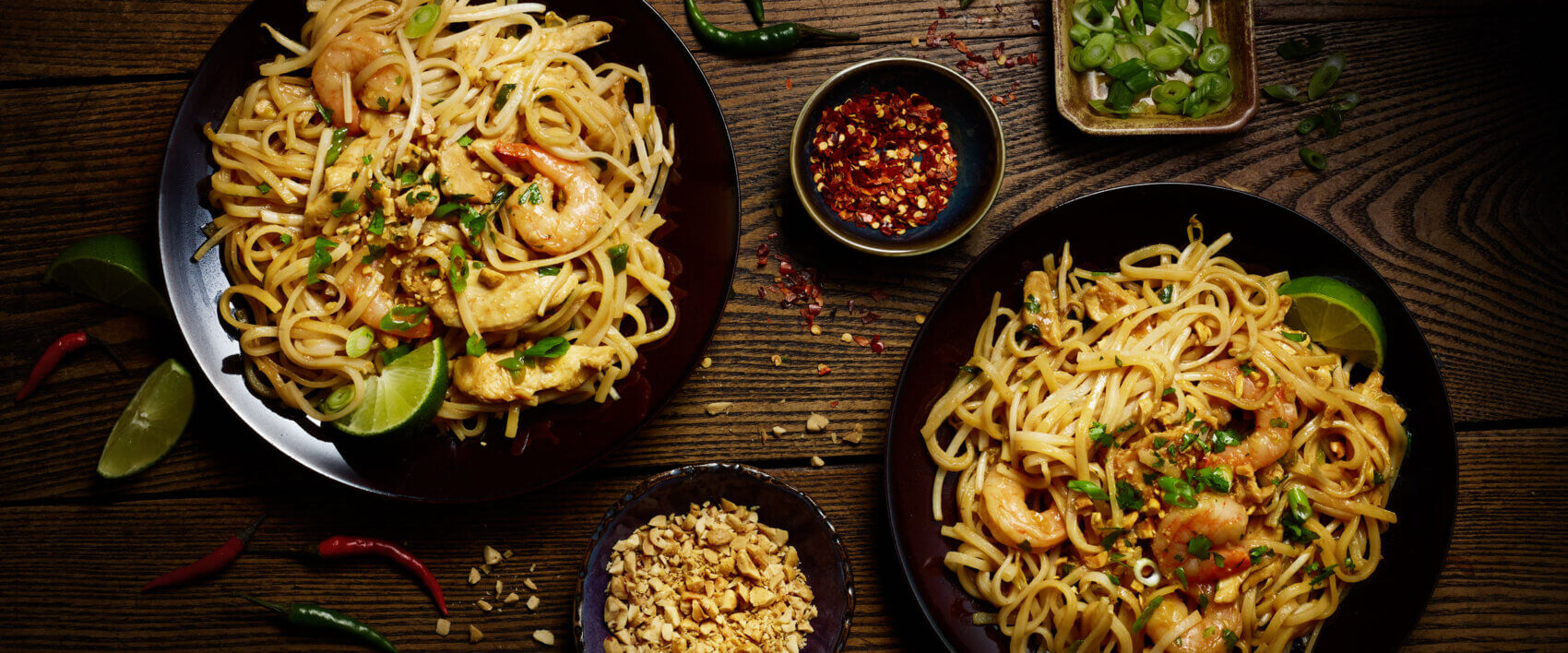 Chicken and Shrimp Pad Thai - HOUSE OF TSANG® sauces