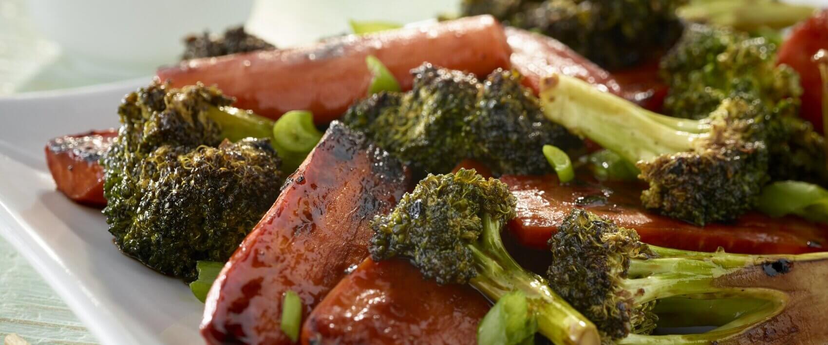 Asian Roasted Carrots and Broccoli HOUSE OF TSANG® sauces