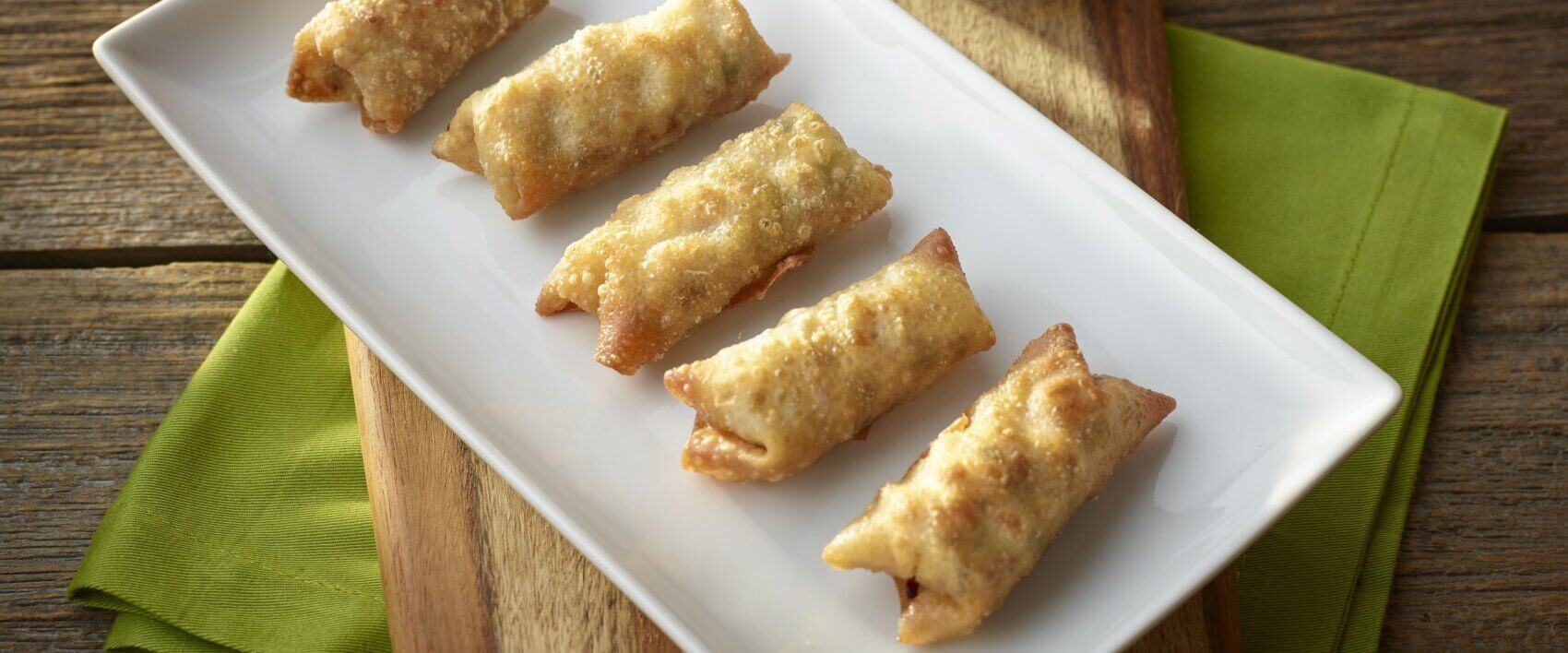 Pork Egg Rolls with Peanut Dipping Sauce HOUSE OF TSANG® sauces