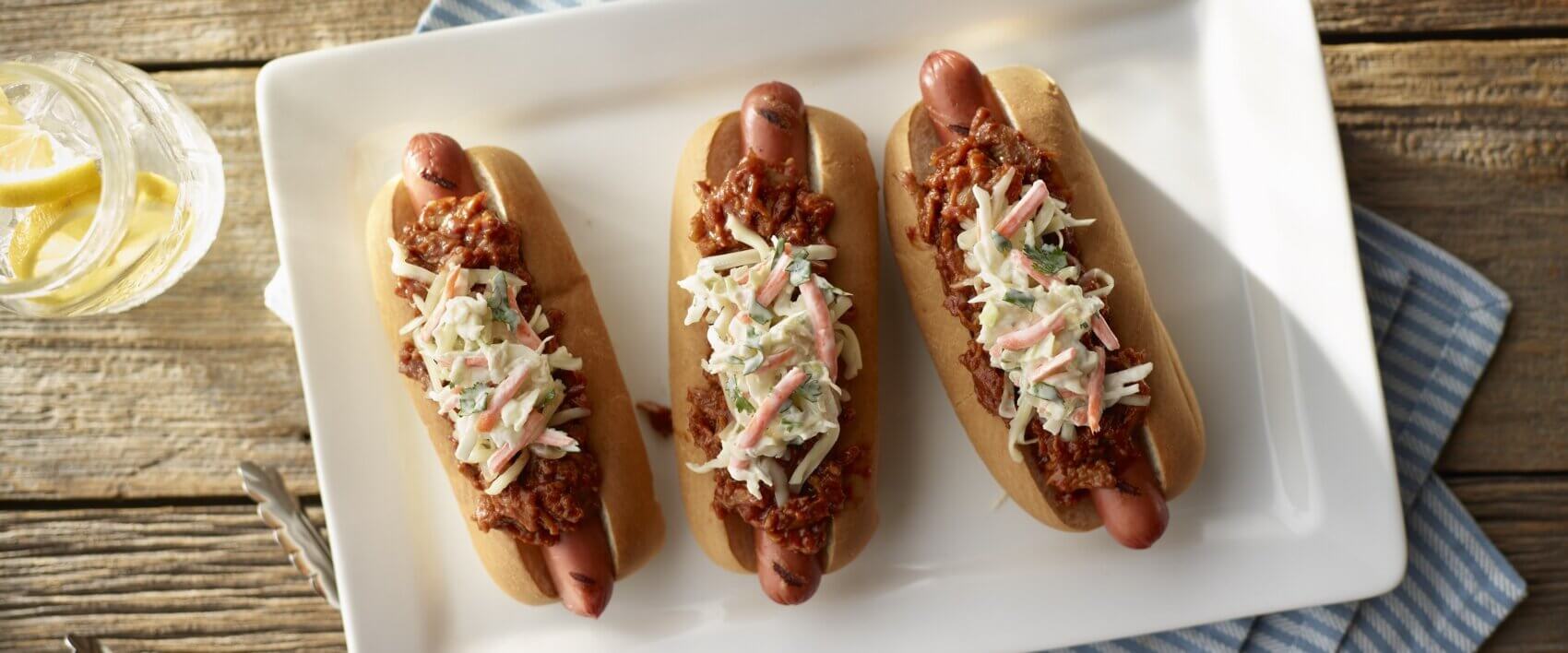 BBQ Pork Slaw Dogs - LLOYD’S® barbeque