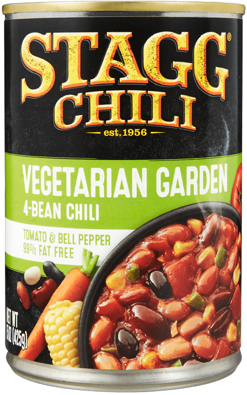 VEGETARIAN GARDEN™ 4-Bean Chili can