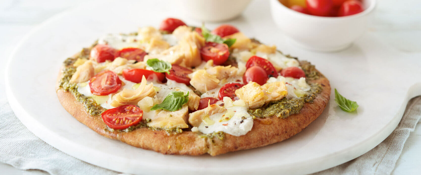 Chicken Pesto Pizza - VALLEY FRESH® chicken