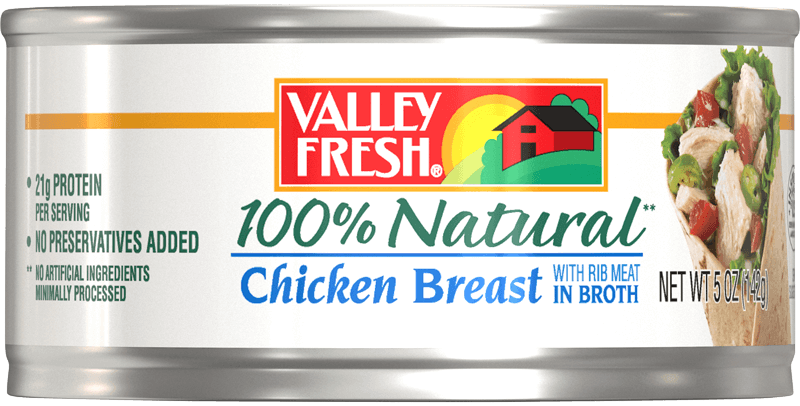 100% Natural Chicken Breast 5 oz. can