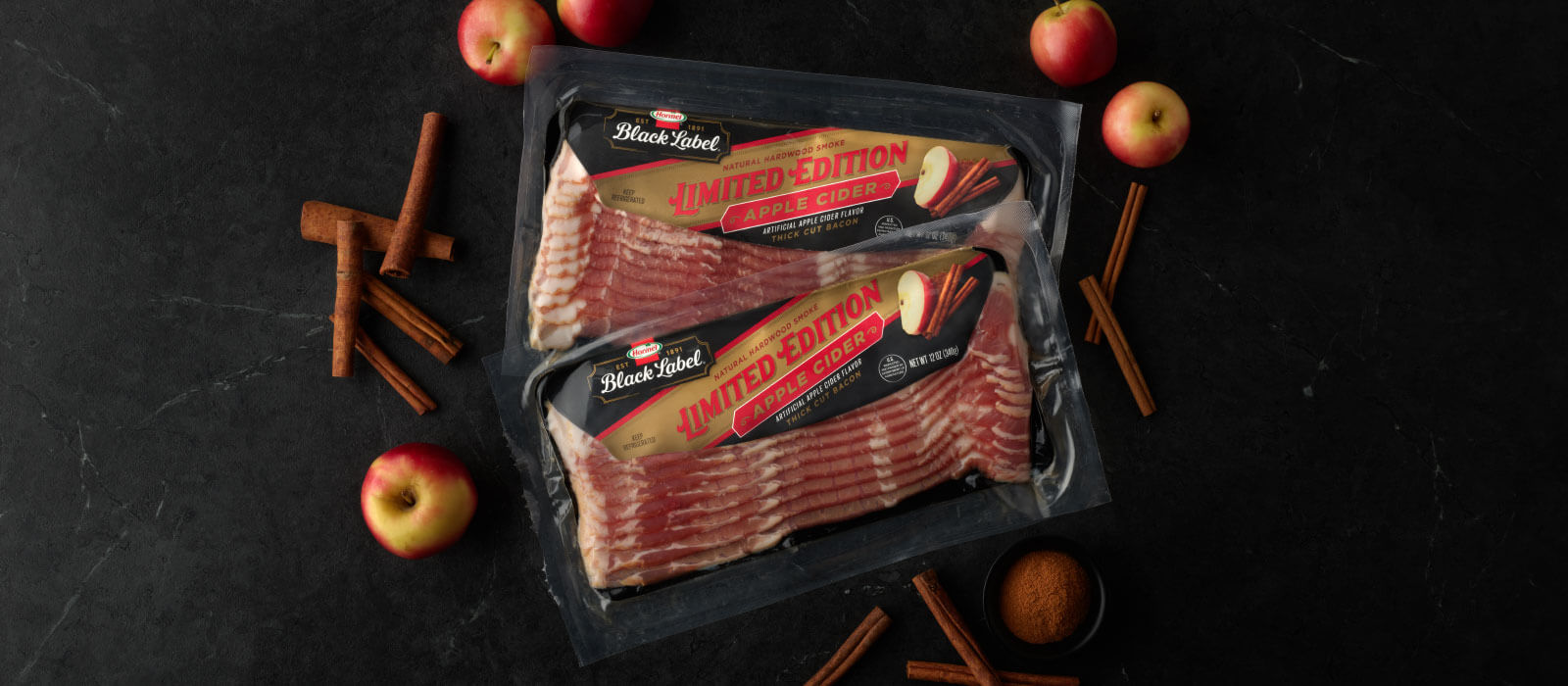 Unleash the Flavors of Fall with HORMEL® BLACK LABEL® Apple Cider Bacon