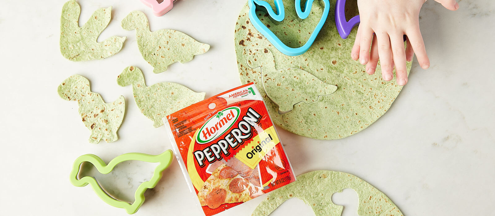 Pepperoni Dinosaur Deviled Eggs - HORMEL® Pepperoni