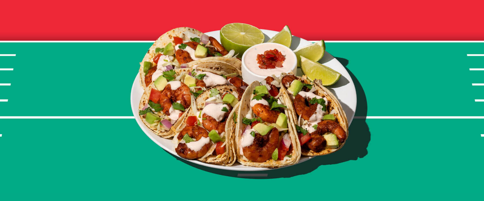 Chile Lime Shrimp Tacos with Creamy Salsa - HORMEL® brand