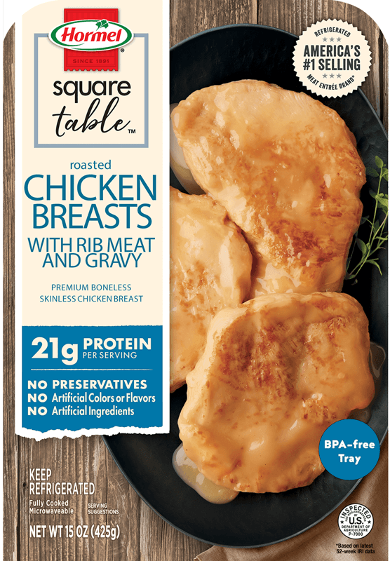 Roasted Chicken Breasts with Rib Meat and Gravy package
