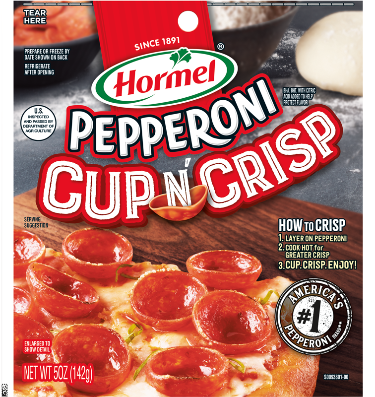 Pepperoni Cup and Crisp package